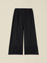 Cropped trousers with embroidery on the hem image number 4