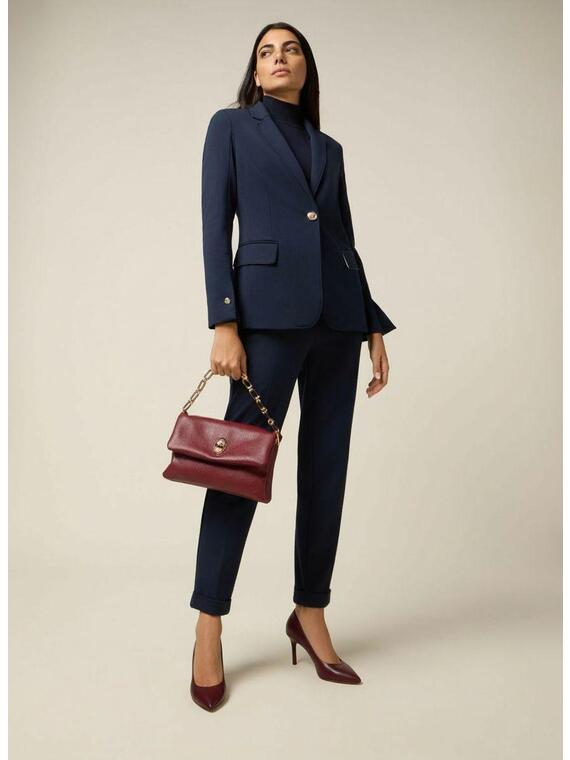 Pantalones regular de punto Milano