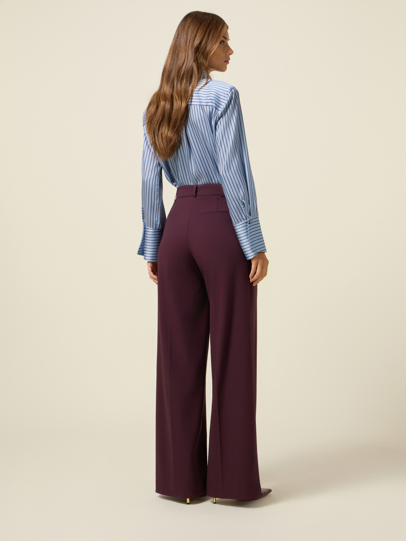Palazzo pants in polyviscose image number 1