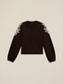 Soft-Touch-Sweatshirt mit Spitzenaufn&auml;her image number 3