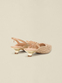 Pantofi decupați slingback perforați image number 3