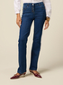 Jeans regular in denim con bottoni image number 3