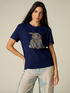 T-shirt with appliqu&eacute;s image number 0