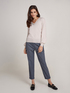 Pantalones pitillo de cuadros New York image number 2