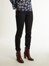Green cotton Paris skinny jeans image number 2