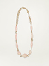 Collana con pietre rosa image number 1
