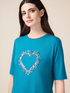 T-shirt con ricamo in paillettes image number 2