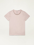 Blouse en satin avec pierres serties image number 3