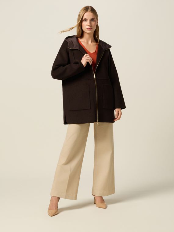 Parka &agrave; capuche rembourr&eacute;