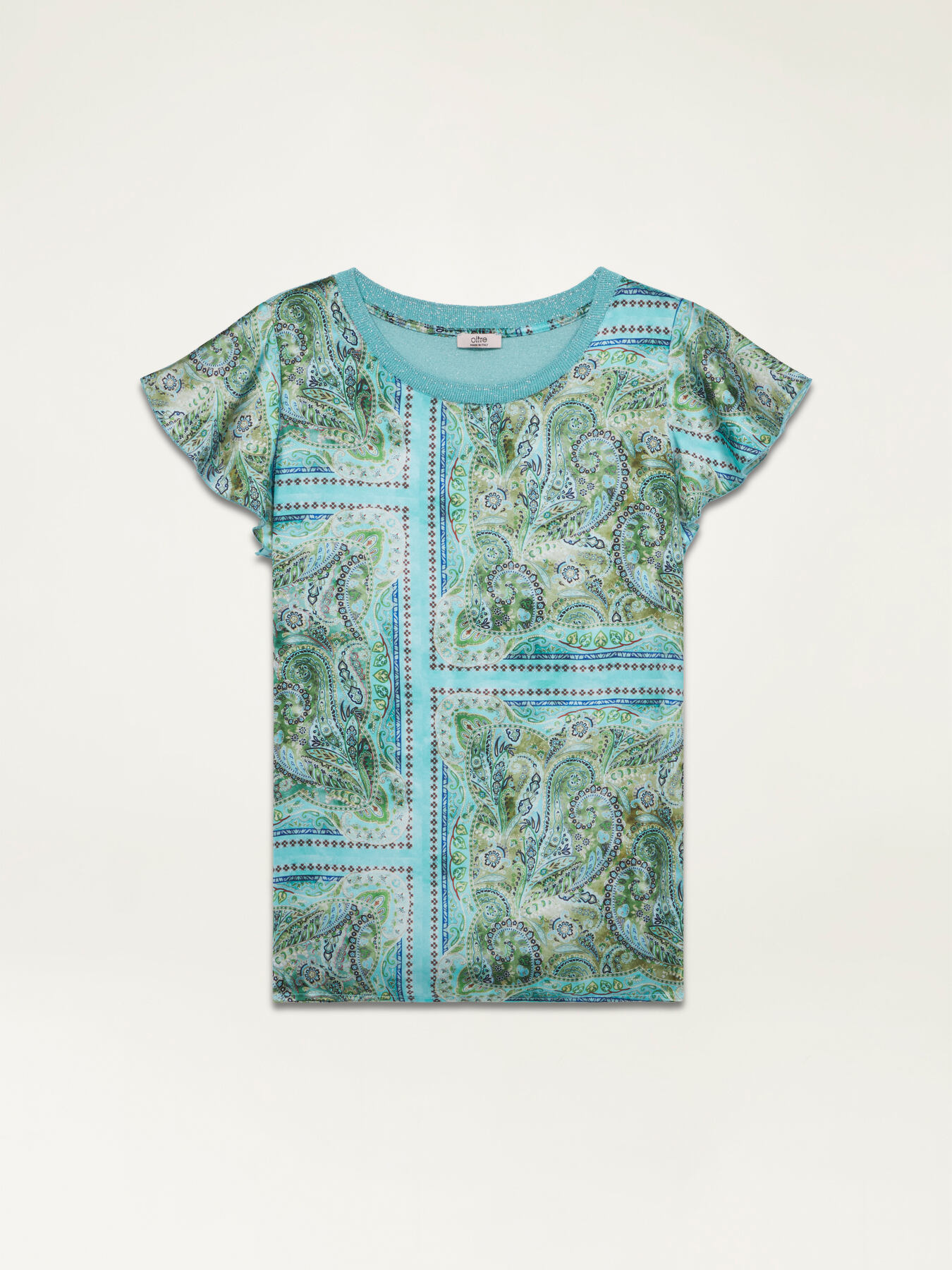 T-Shirt aus recycelten Bi-Materialien-Fasern image number 3