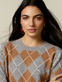 Pullover aus reiner Wolle mit Argyle-Muster image number 2
