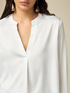Two-material long sleeve T-shirt image number 2