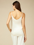 Top lencero en raso de viscosa image number 1