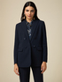 Blazer mit Satin-Details image number 0