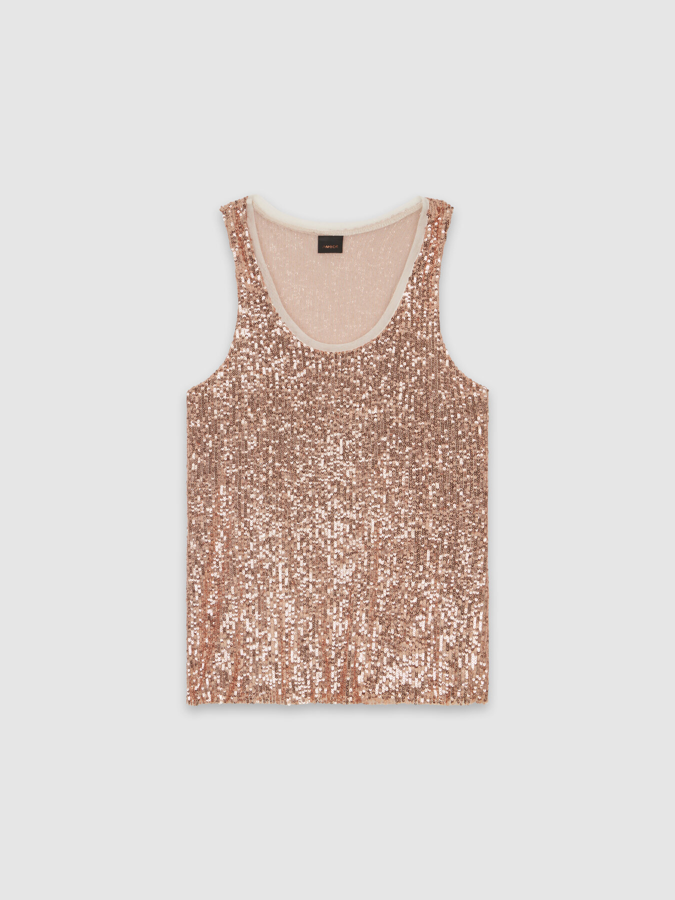 Top in paillettes image number 3