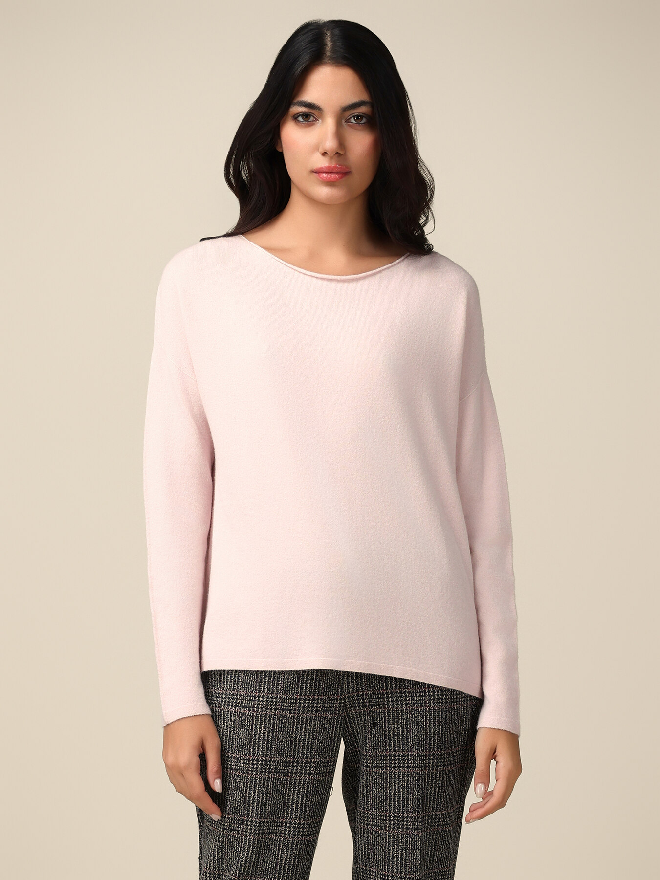 Pullover mit U-Boot-Ausschnitt image number 0