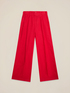 Pantalon palazzo 100% lin image number 4