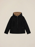 Leichte kurze Daunenjacke mit Kapuze image number 4