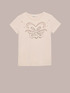 Devorè-T-Shirt mit kleinen Perlen image number 3