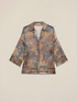 Camicia fantasia con maniche kimono image number 4