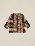 Blusa holgada de muselina estampada image number 4