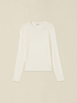T-shirt en m&eacute;lange cachemire image number 3