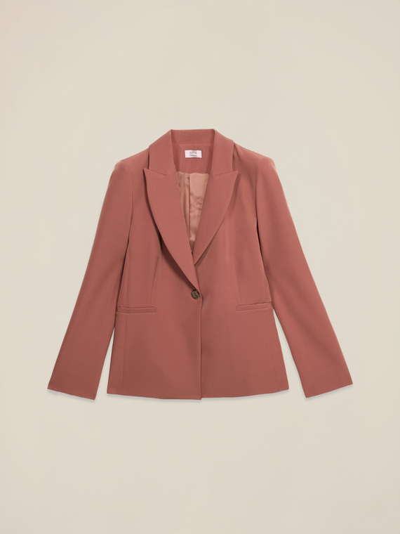 Blazer aus technischem Gewebe