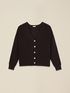 Viscose blend V-neck cardigan image number 3
