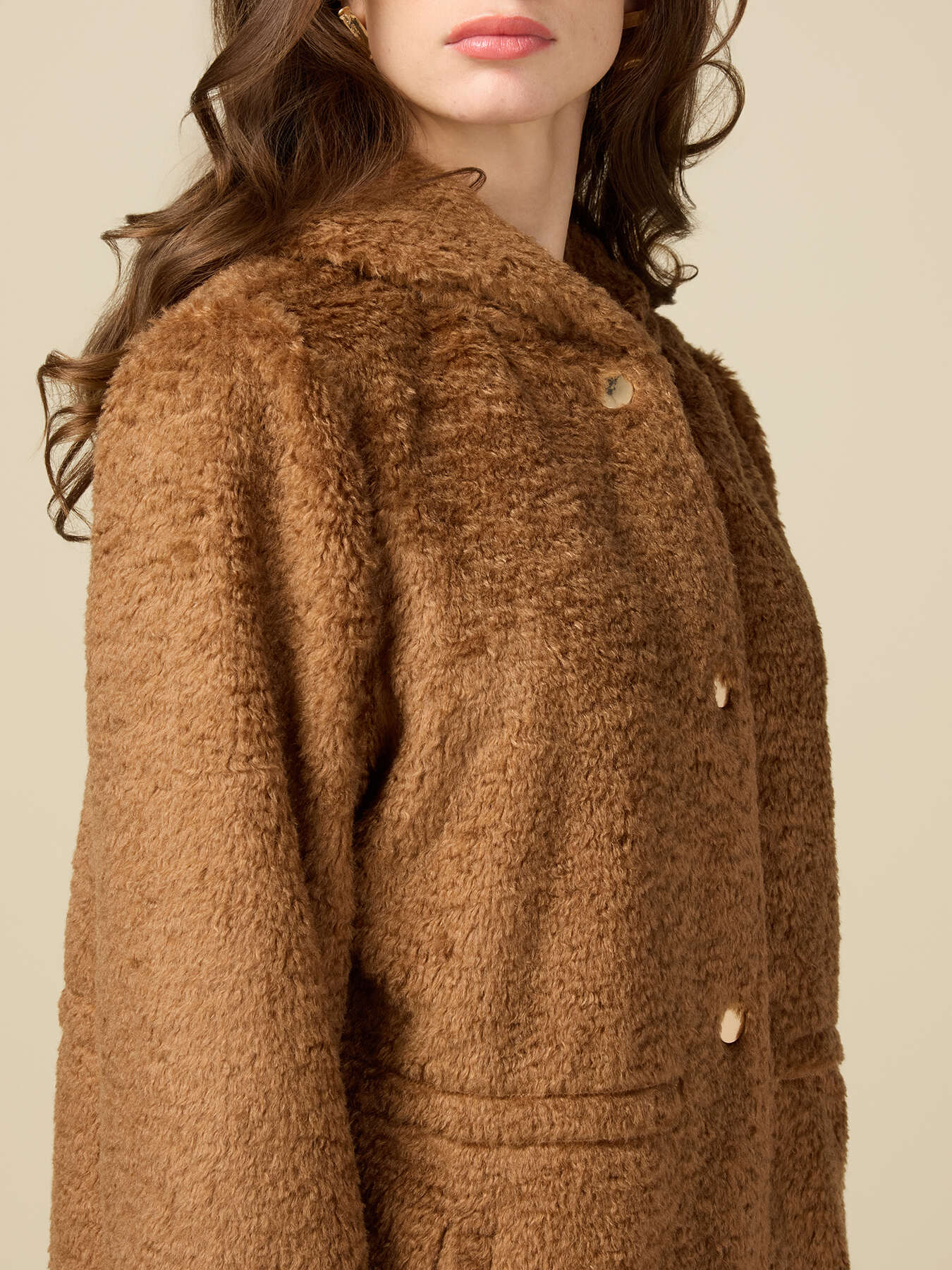 Hooded teddy parka image number 2