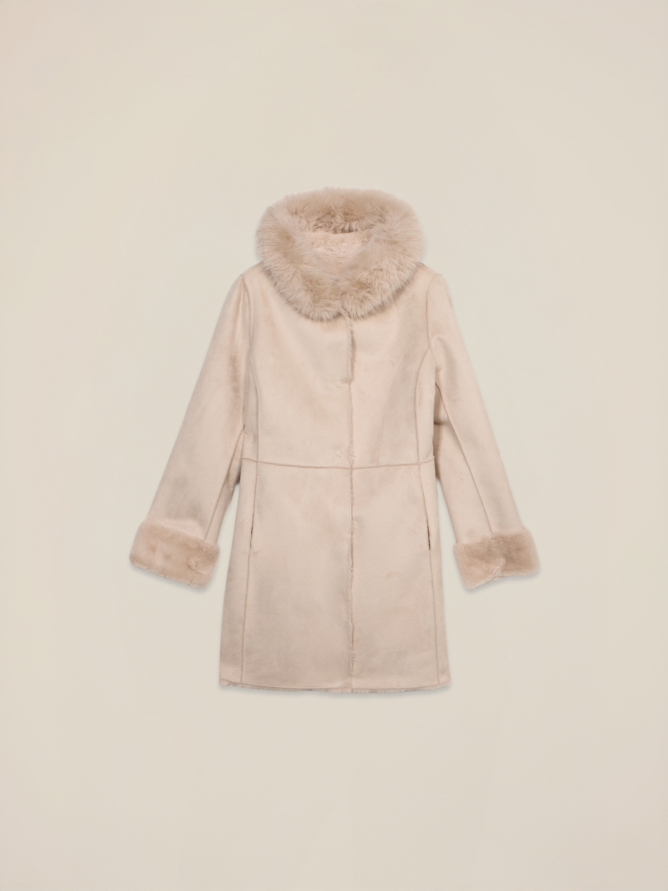 Cappotto in tessuto morbido image number 4