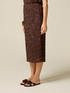 Pencil skirt in sequined tulle image number 3