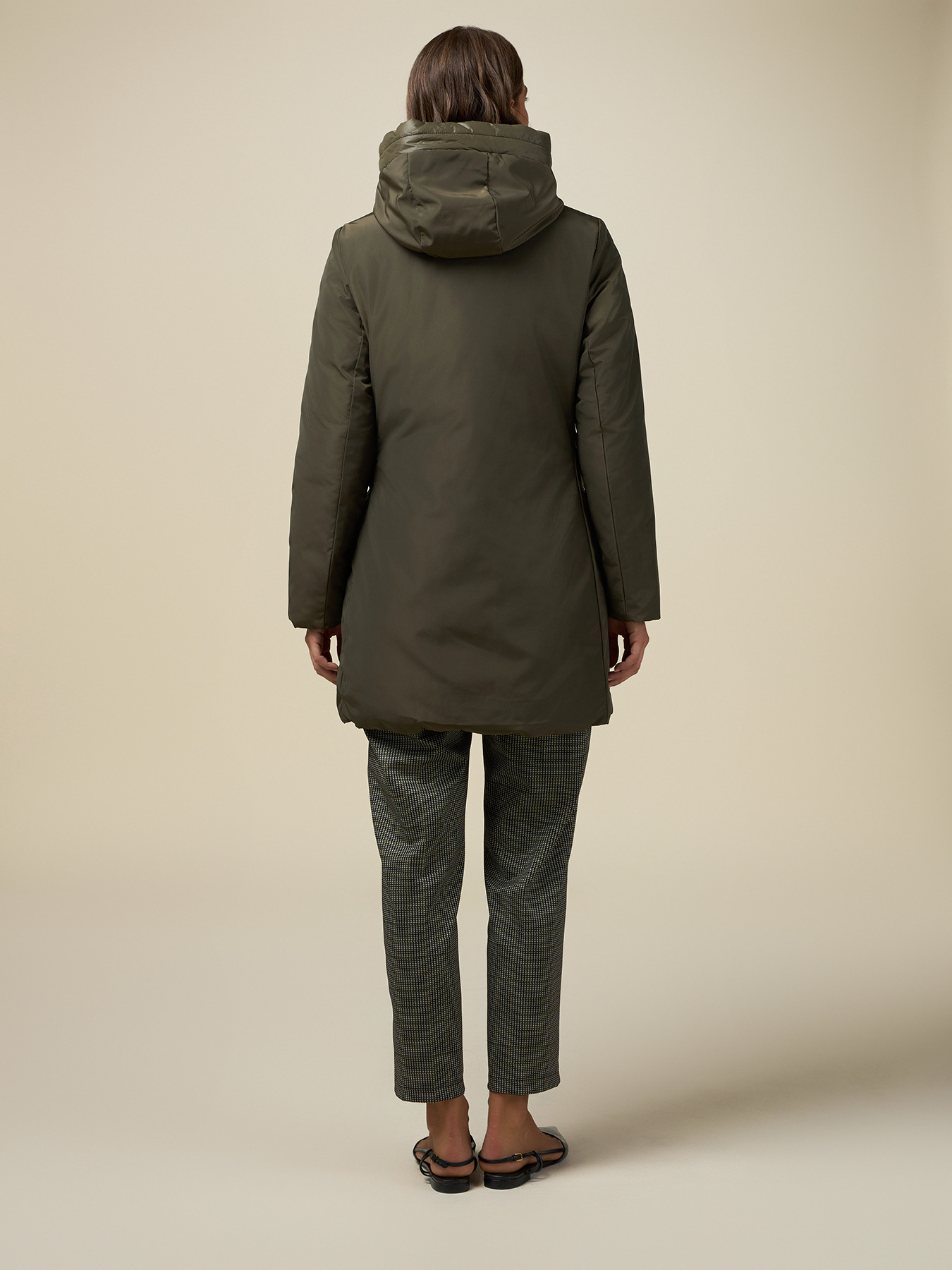 Reversible parka with hood image number 1
