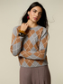 Pullover aus reiner Wolle mit Argyle-Muster image number 0