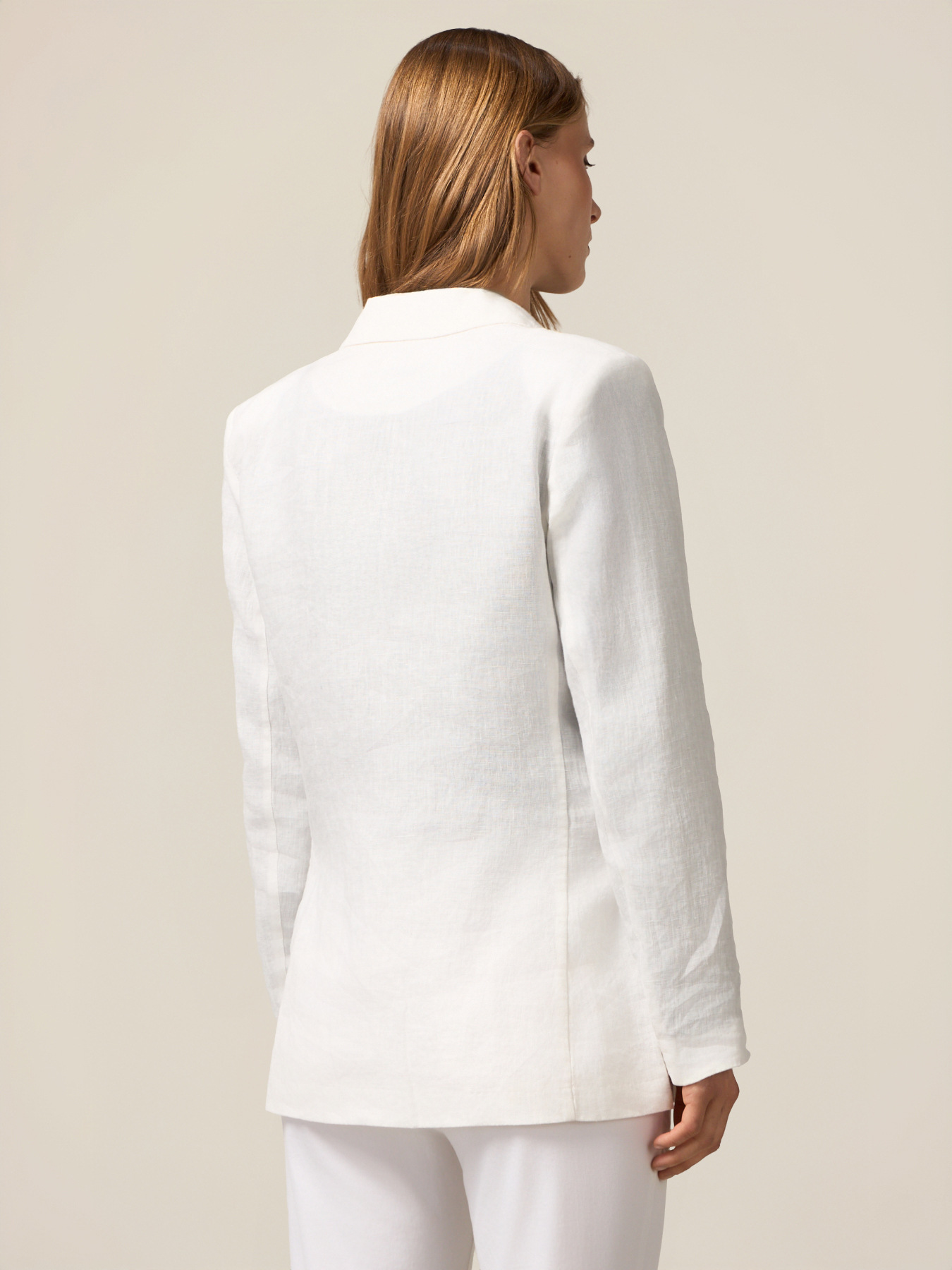 Einreihiger Leinenblazer image number 1