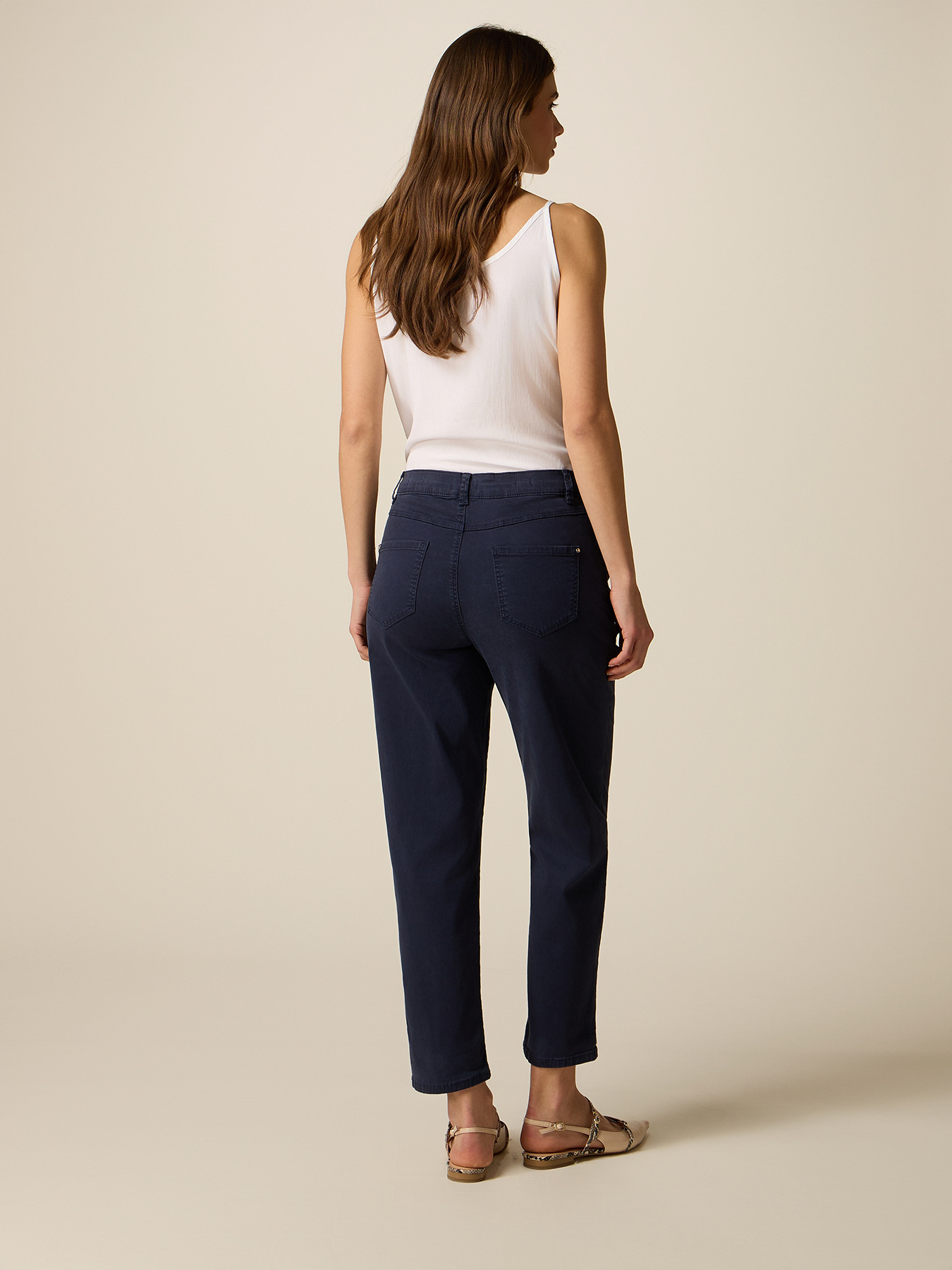 Boyslim lyocell blend trousers image number 1