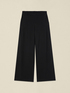 Wide-leg linen blend trousers image number 4