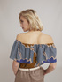 Top floreale in cotone image number 1