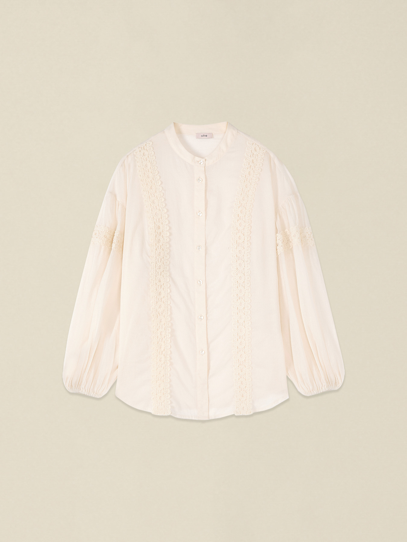 Chemise en mousseline de coton avec crochet image number 3