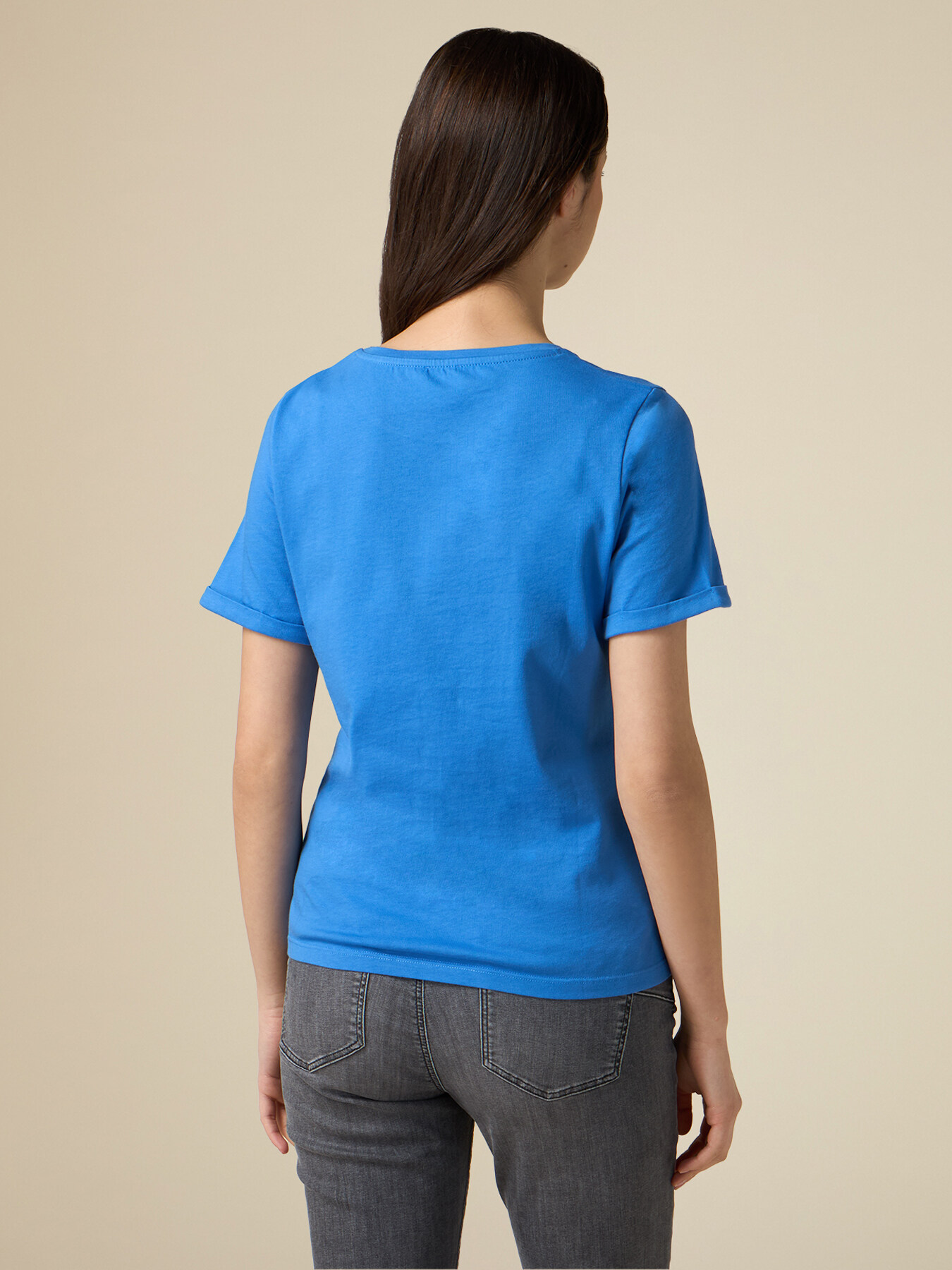 Camiseta con estampado de letras en lentejuelas image number 1
