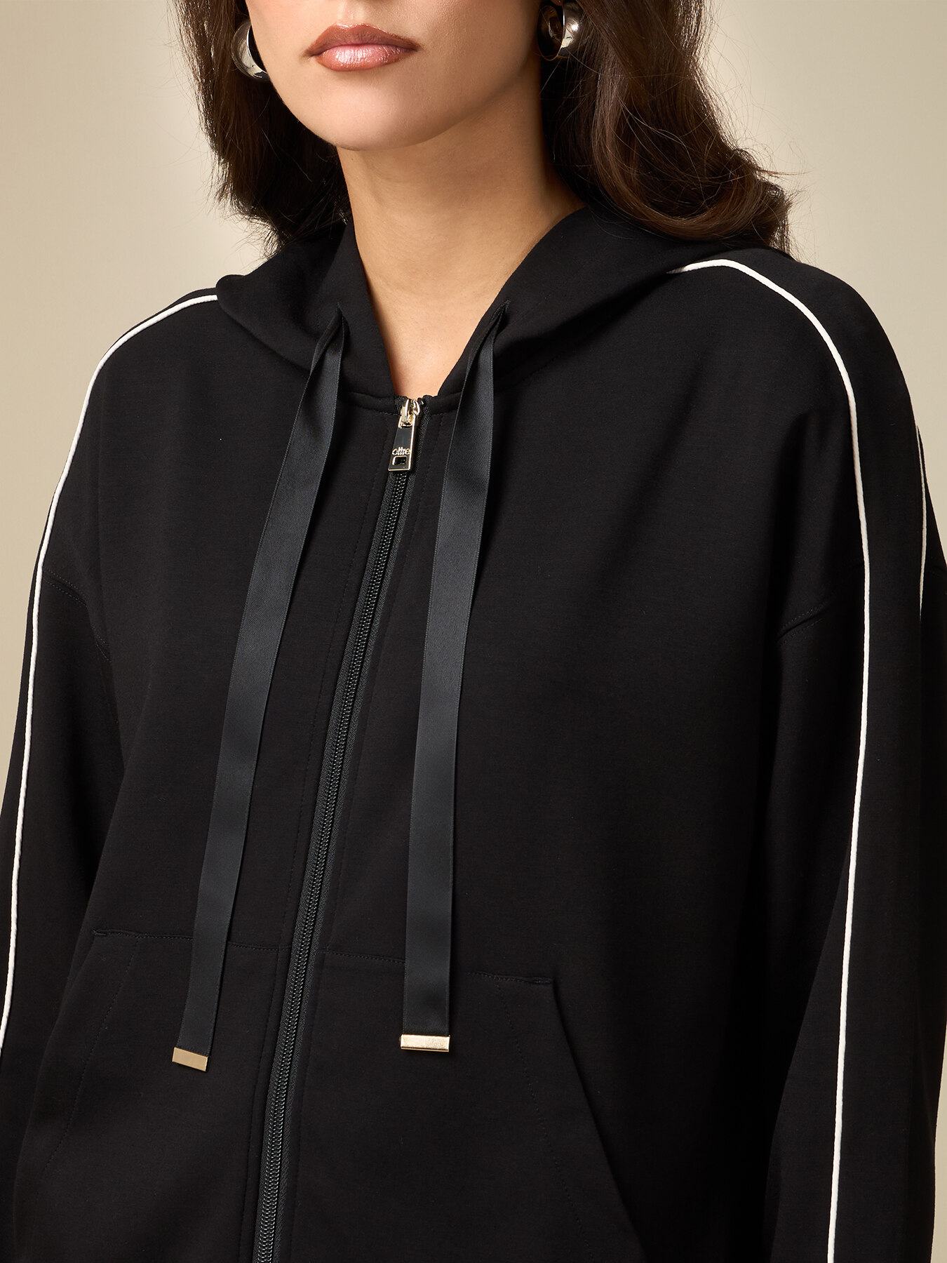 Soft-Touch-Sweatshirt mit Kapuze image number 2