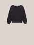 Lurex sweater with tiny sequins image number 3