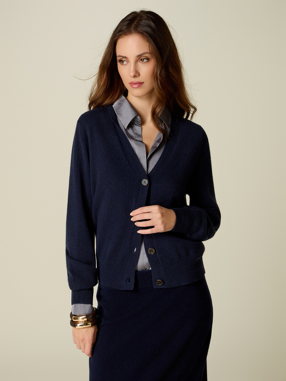 Cardigan en pur cachemire