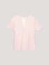 Kurz&auml;rmelige Bluse aus Cupro image number 3