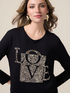 T-Shirt mit Pailletten-Stickerei image number 2