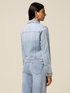 Chaqueta vaquera con micro cristales image number 1