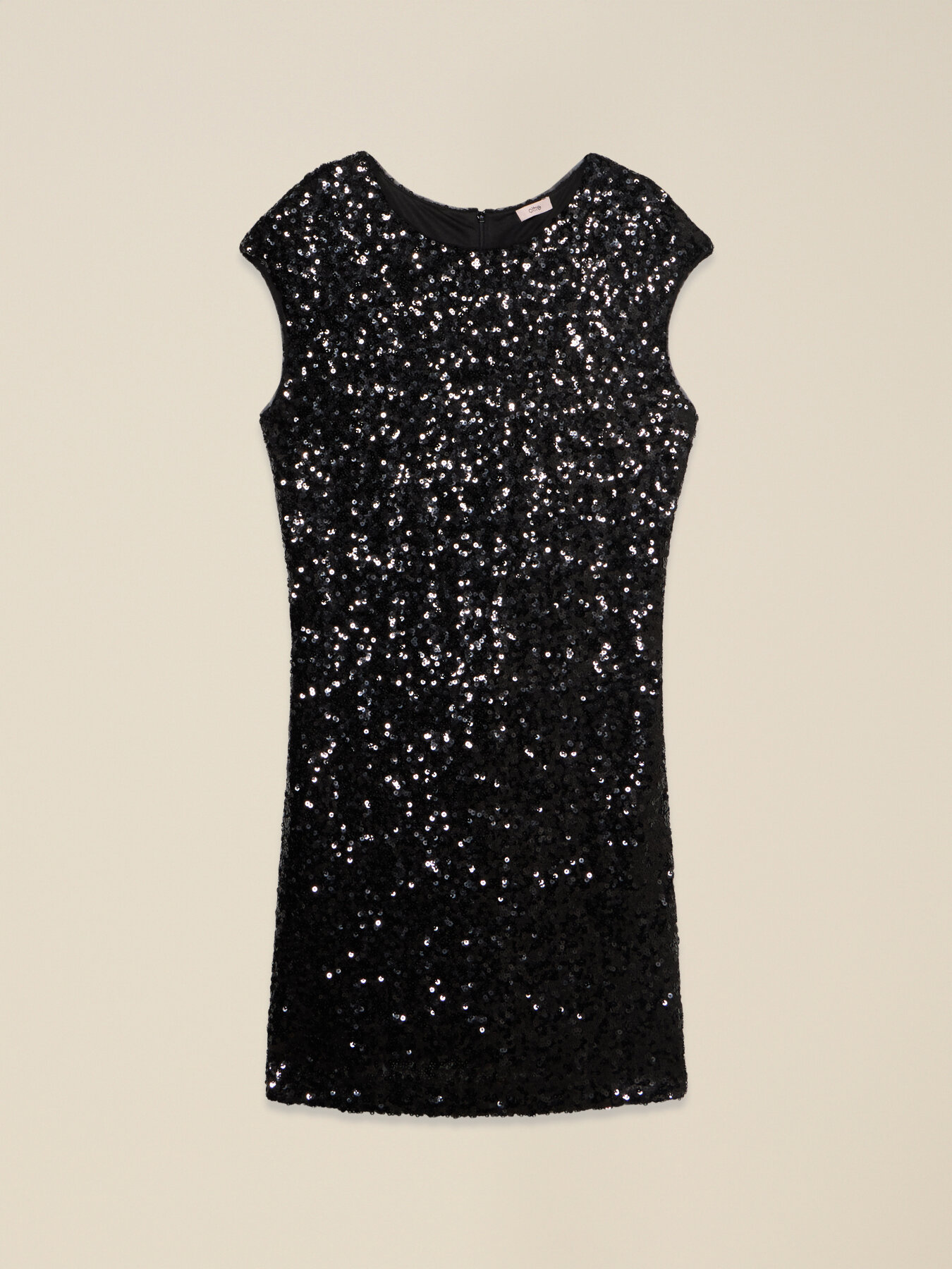 Vestito tubino full paillettes image number 4