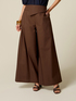 Wide leg trousers with waistband image number 3