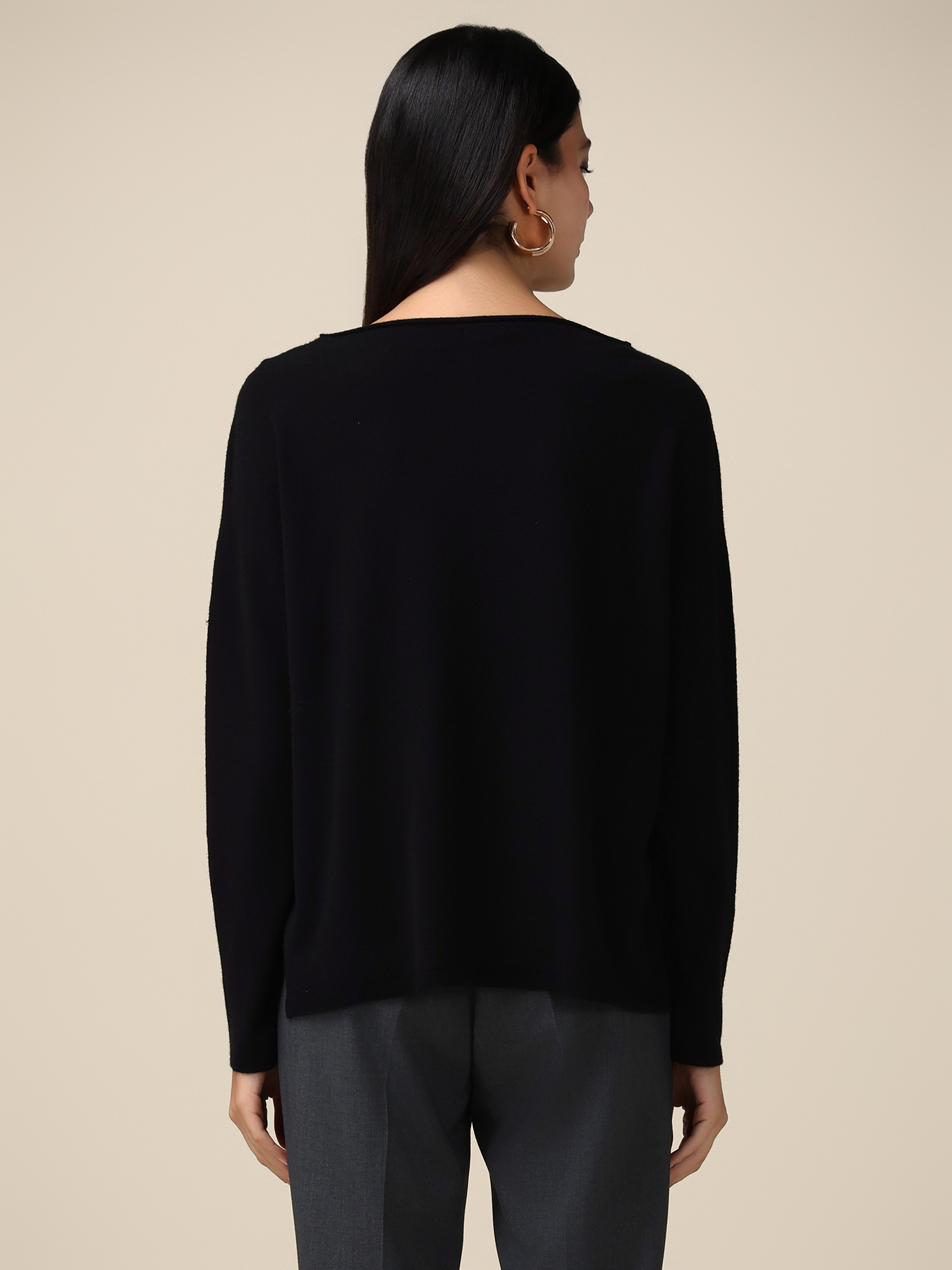 Pullover mit U-Boot-Ausschnitt image number 1