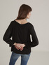 T-shirt effetto seta maniche lunghe image number 1
