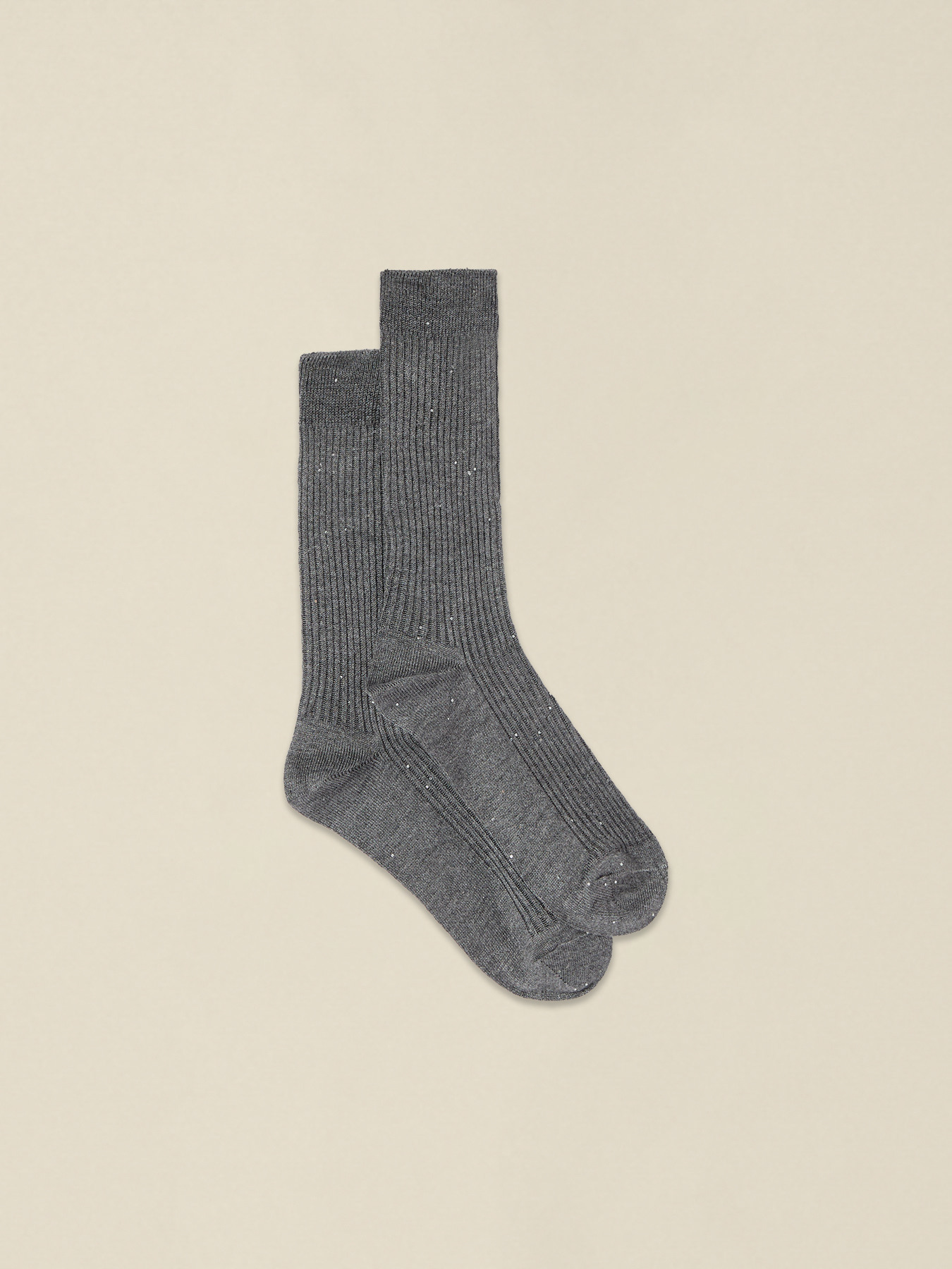 Socks with micro sequins image number 1